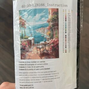 🆕 Coffee Table by the Lake Paint by Numbers Kit